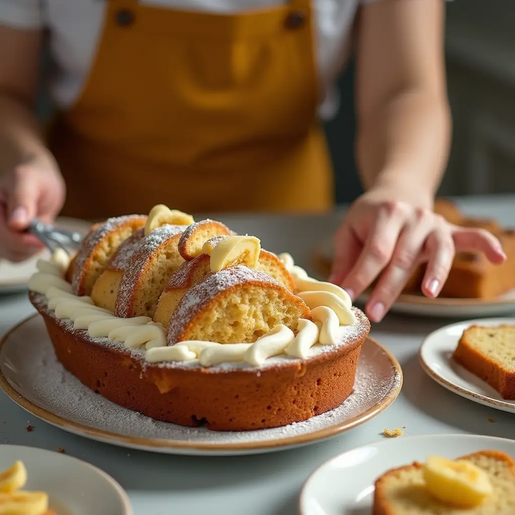easy banana bread with cake mix