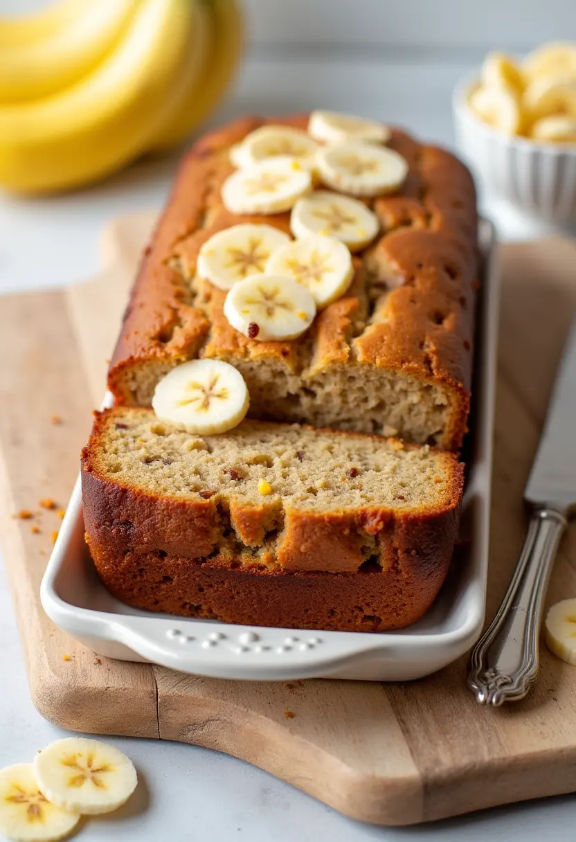 easy banana bread with cake mix